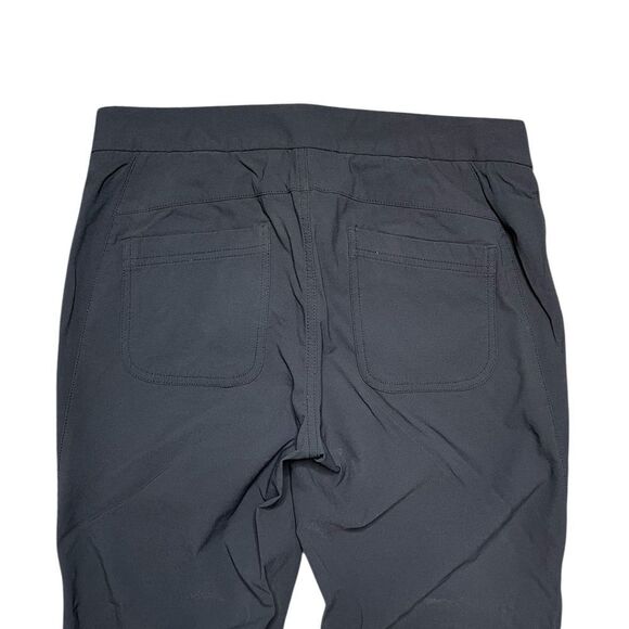 ATHLETA Wander Skinny Pant Ankle Zip Black Size 12 - Picture 6 of 8